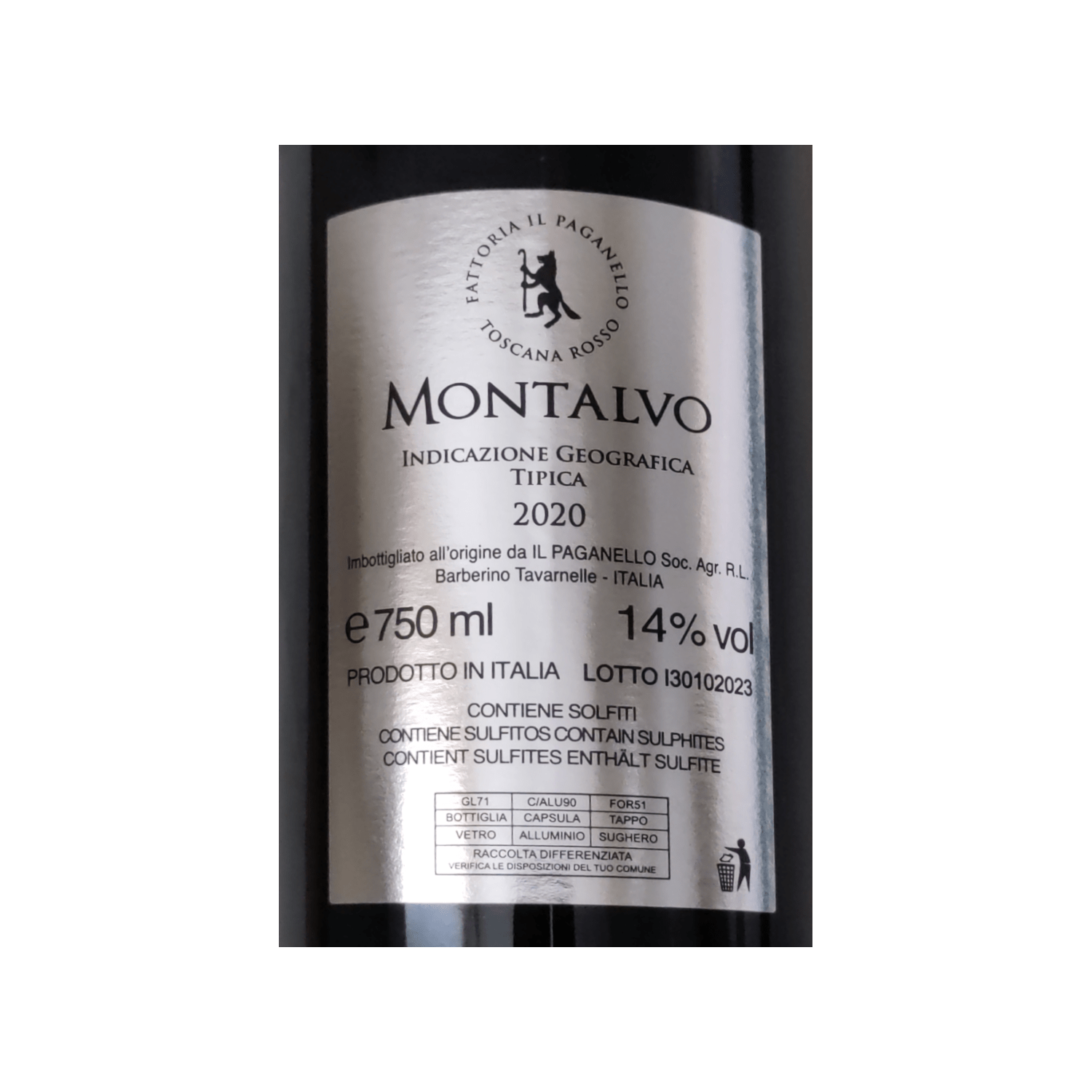 il Paganello Montalvo 2020 Achter